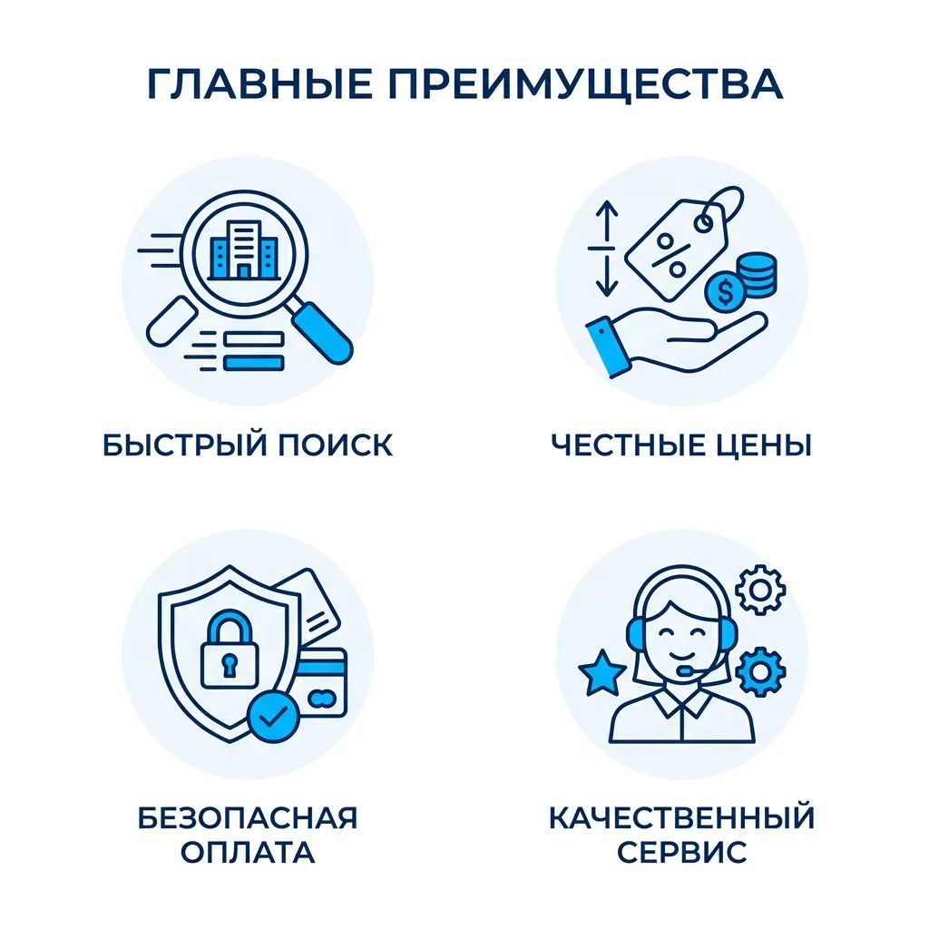 Плашка преимуществ для карточки товара